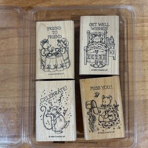 Stampin' Up! MICE MESSAGES Stamp Set